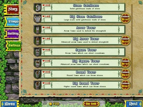 Fortress Under Siege for iPad screenshot 6