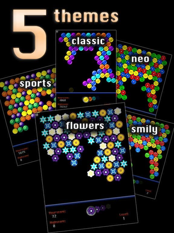 Dubble Bubble Shooter HD screenshot 5
