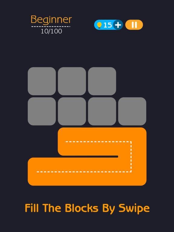 One Line Block Puzzle screenshot 2