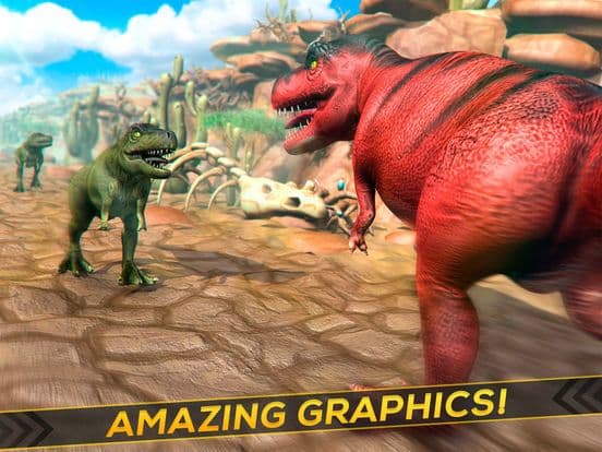 Jurassic Run - The Dinosaur Racing Simulator Game screenshot 3