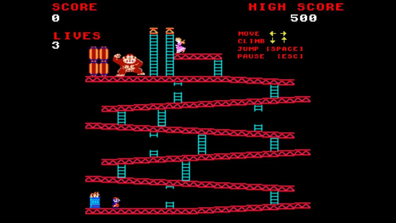 Donkey Kong (itch) screenshot 2