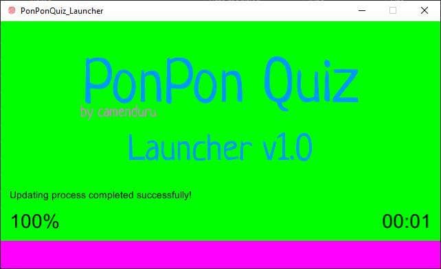 PonPon Quiz