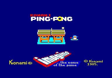 Konamis Ping Pong screenshot 3