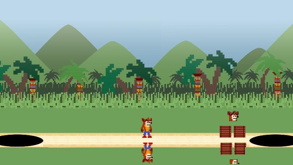 Crash Bandicoot (itch) screenshot 2