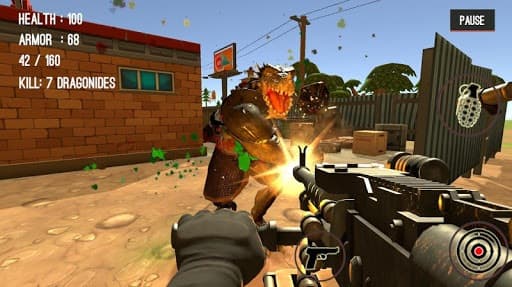 Monster Killing City Shooting II screenshot 2