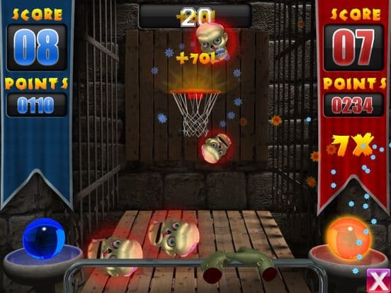 Zombie Hoops by Webfoot screenshot 2