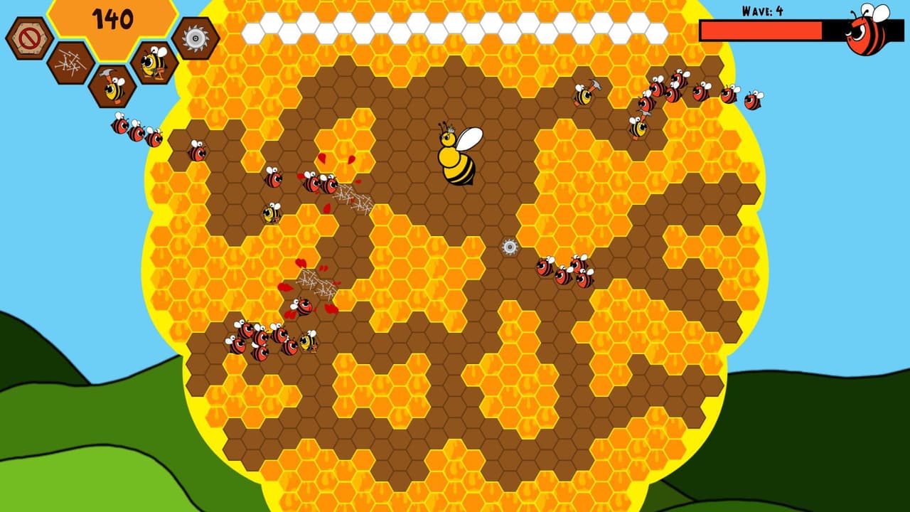 Bees Save the Queen (Game Jam) screenshot 4