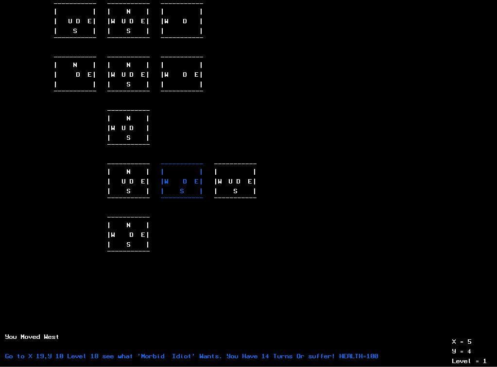 The Dark Lords Messenger [Roguelike] Text