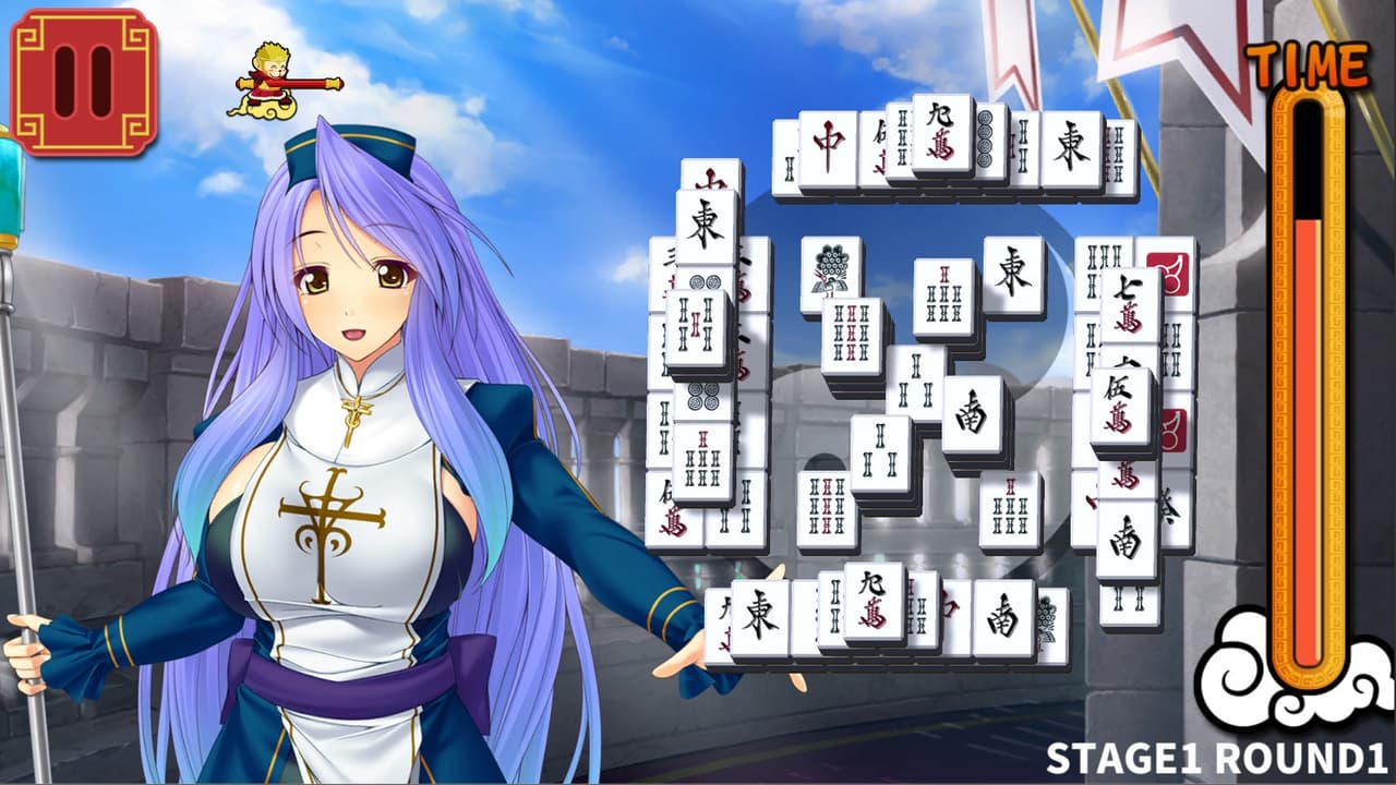Mahjong Strip Solitaire: Harem Guild screenshot 4