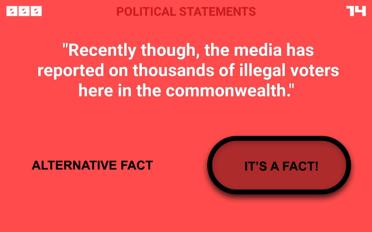 Alternative Facts (itch) screenshot 2