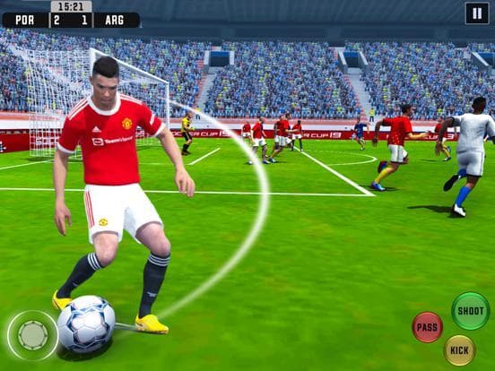 Football Game 2023: Real Kick screenshot 5