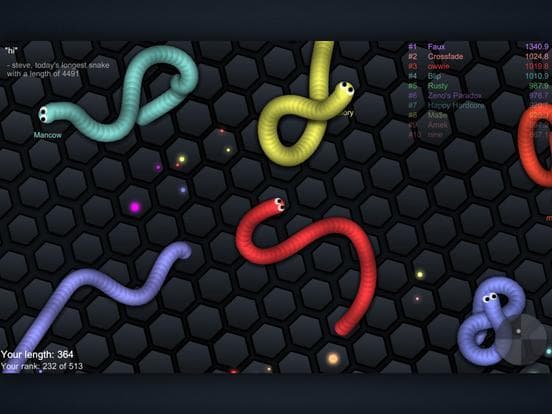slither.io screenshot 3