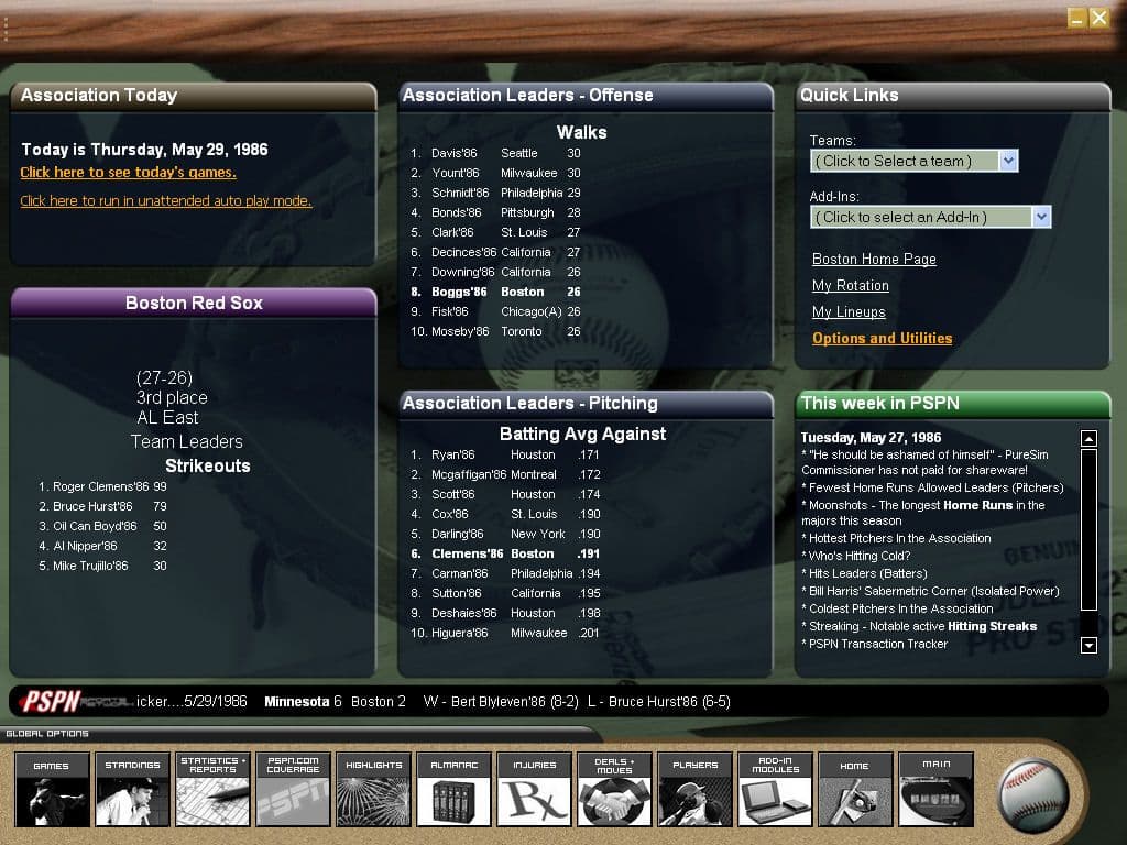PureSim Baseball 2005 screenshot 3