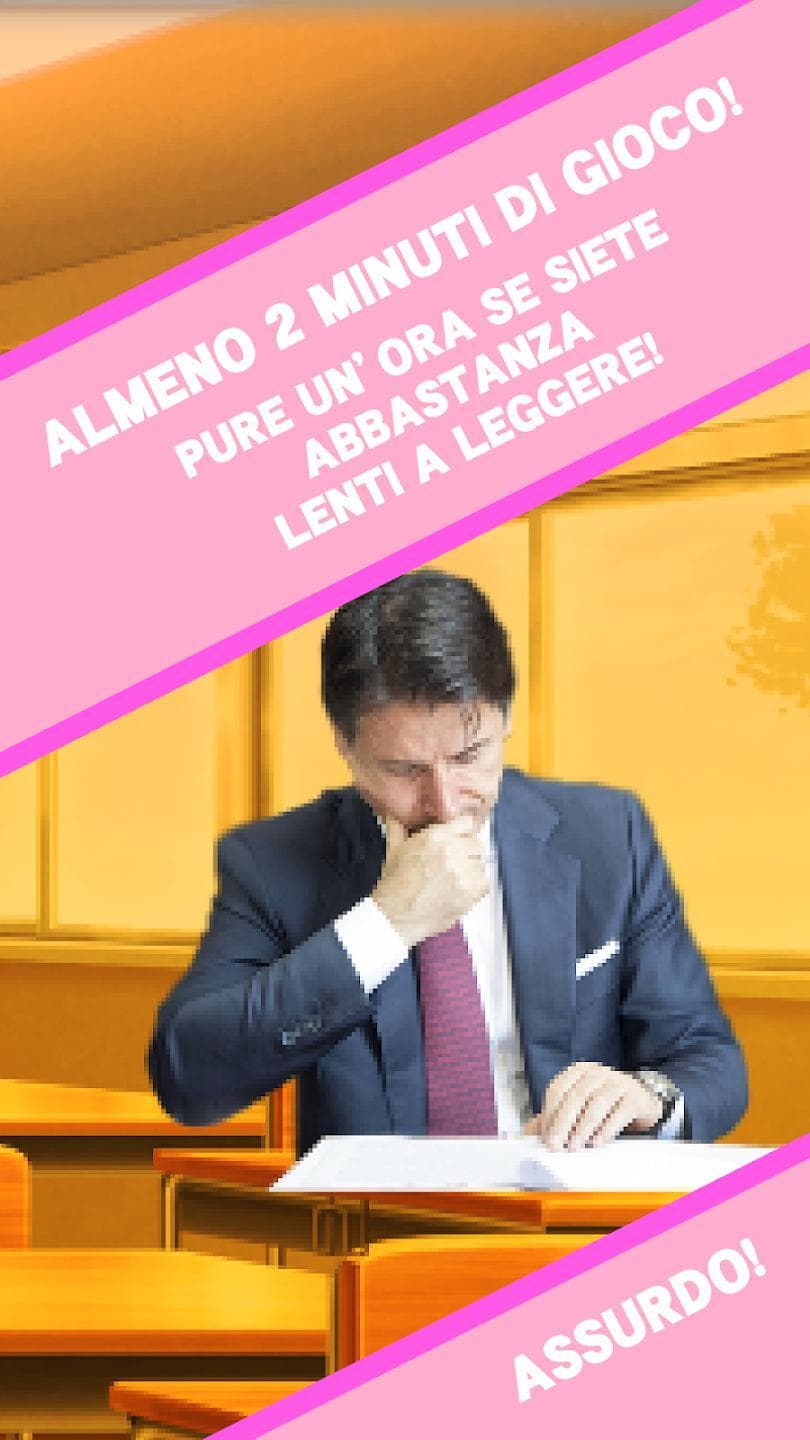 Giuseppe Conte Dating Simulator screenshot 3