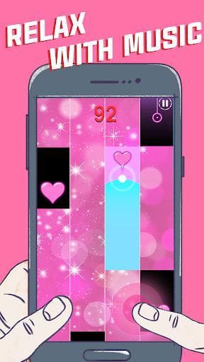 Lovely Heart Piano Tiles screenshot 3