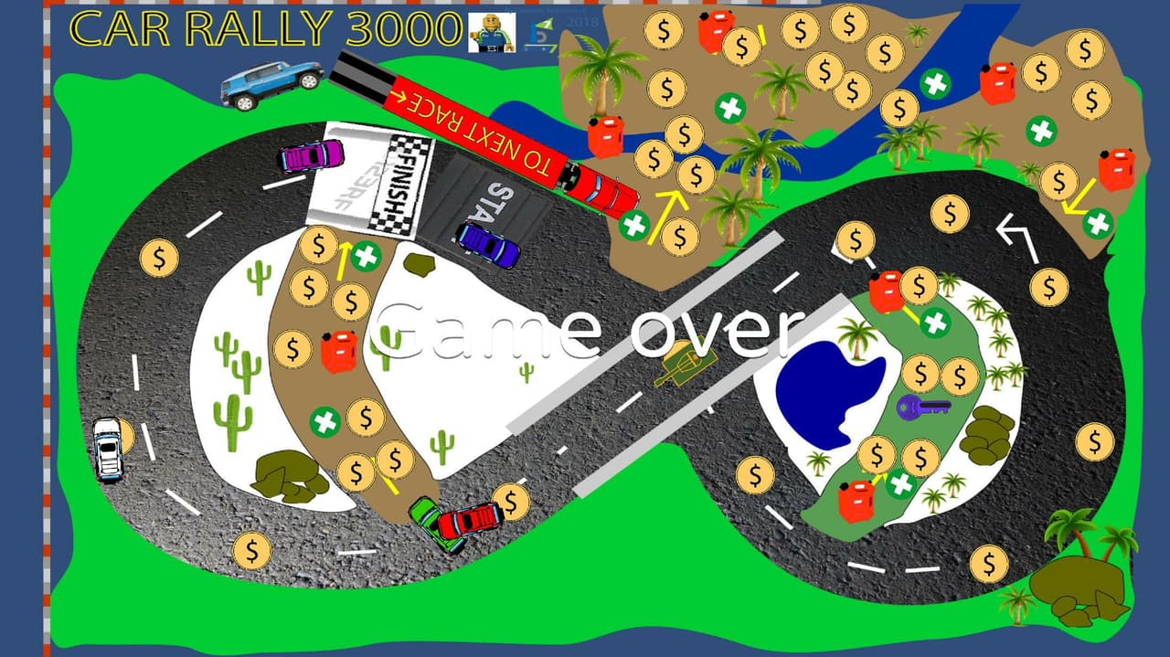 Car Rally 3000 by NatCam Games screenshot 4