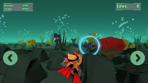 Cat Leos Fish Hunt Water Race screenshot 3