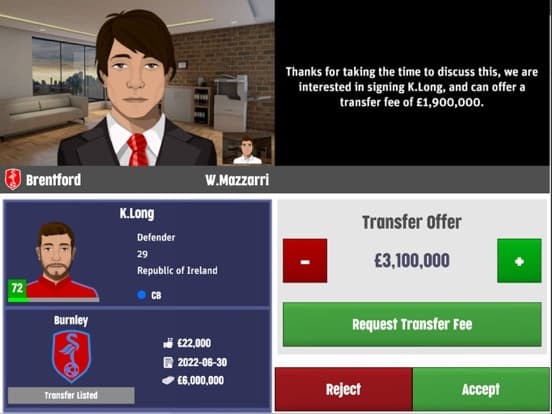 Club Soccer Director 2022 screenshot 2