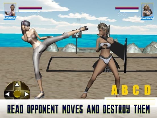 Volleyball Beach Girls Fight screenshot 4