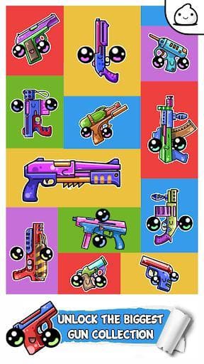 Guns Evolution - Idle Cute Clicker Game Kawaii