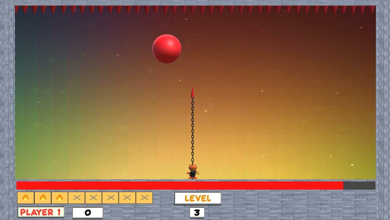 Bubble trouble, but its 3D screenshot 3