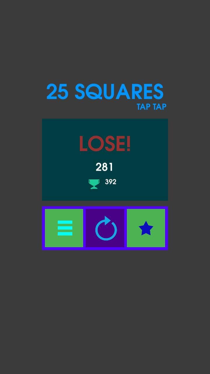 25 Squares - Tap Tap