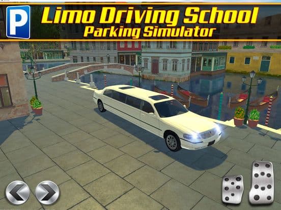 Limo Driving School a Valet Driver License Test Parking Simulator screenshot 2