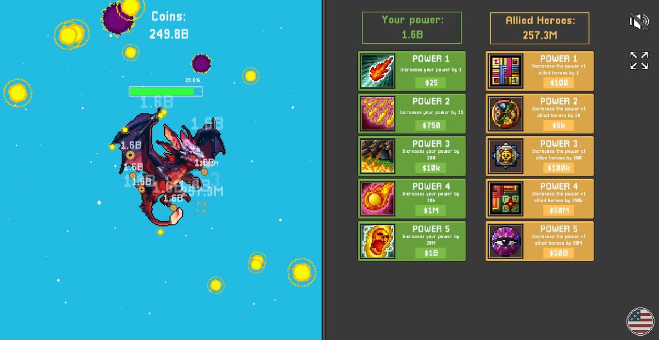 Idle Dragon Clicker screenshot 5