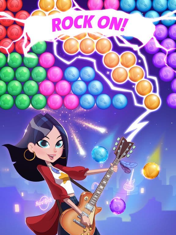 Hard Rock Bubble Shooter screenshot 3