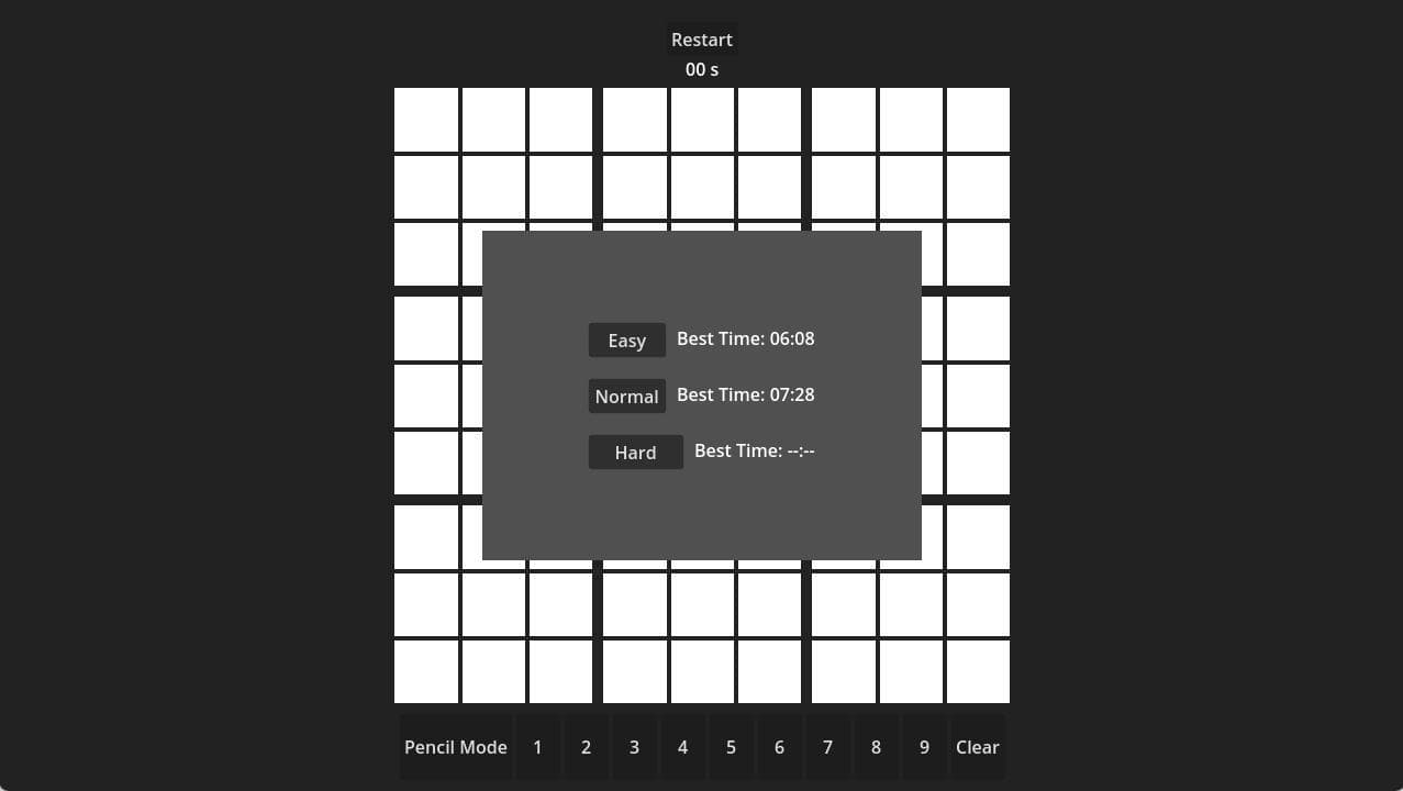 JamJestSimons Sudoku screenshot 3