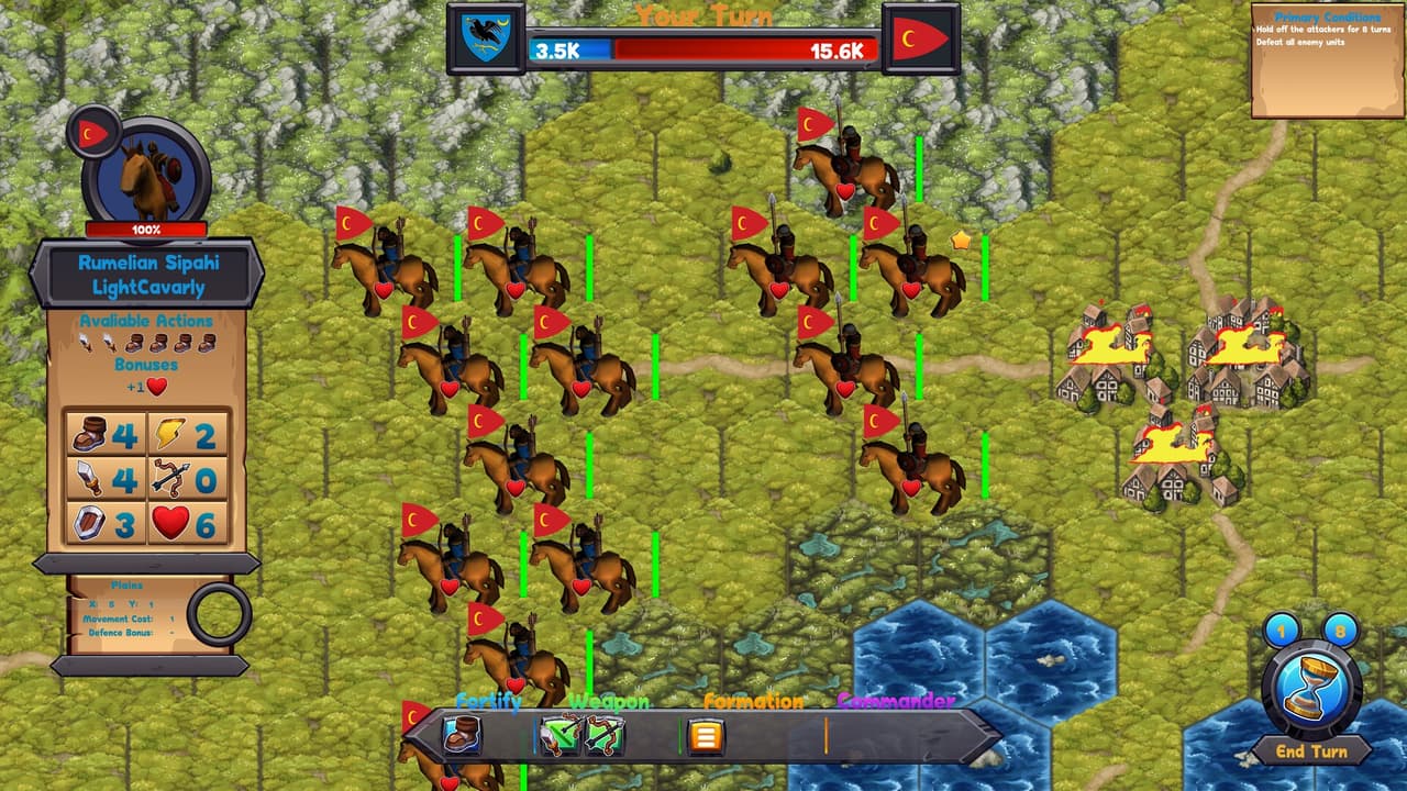 Hunyadi Strategy screenshot 5