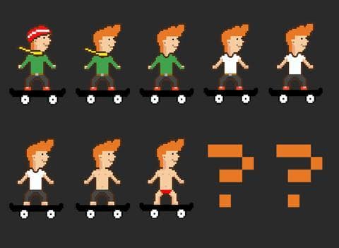 Naked Skater - Bro Edition screenshot 4