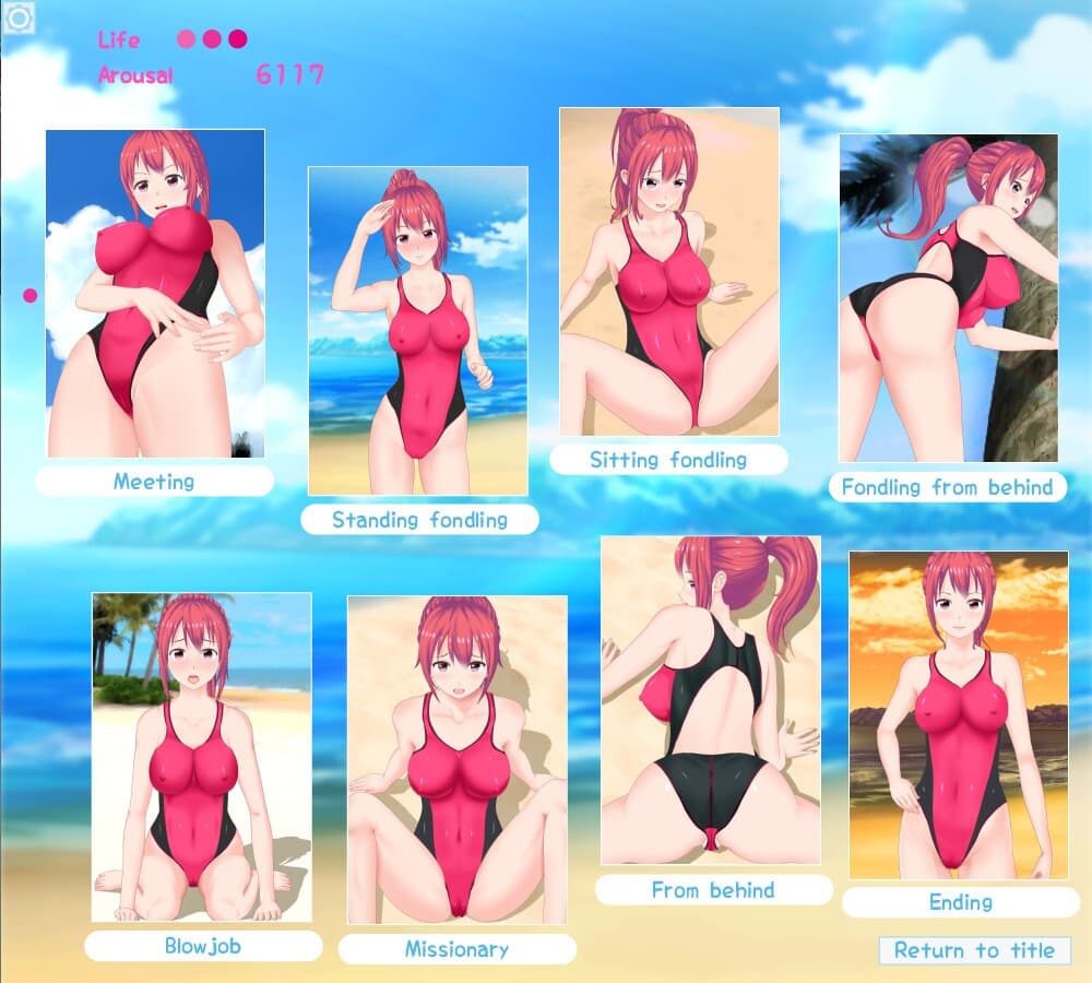 Feel Up a Sexy Lifeguard! screenshot 2