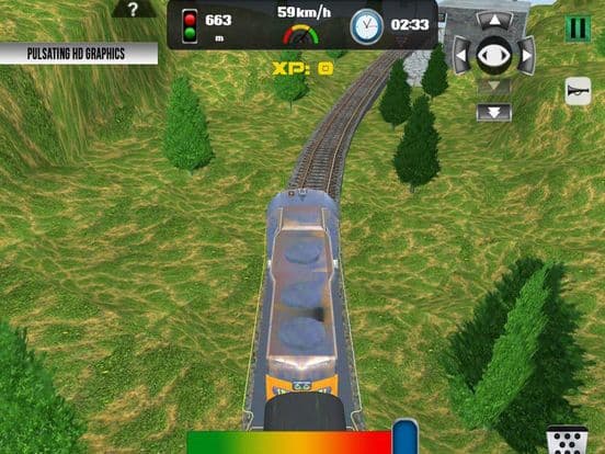 Extreme Train Drive Pro screenshot 2