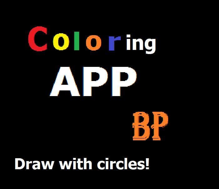 Coloring App (Draw with circles)