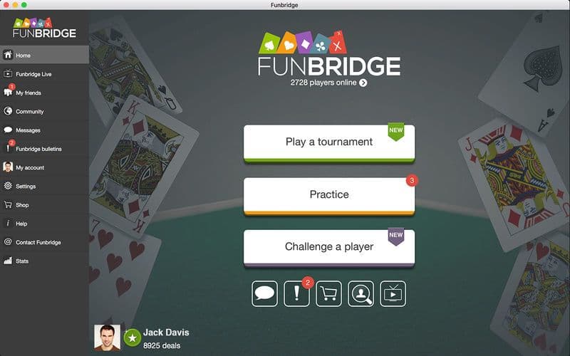 Funbridge screenshot 3