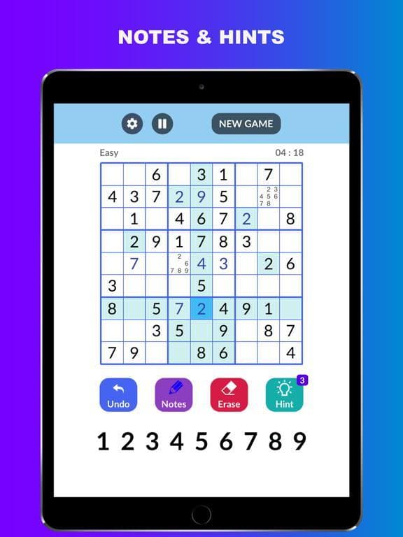 Sudoku: Classic Sudoku Games screenshot 4