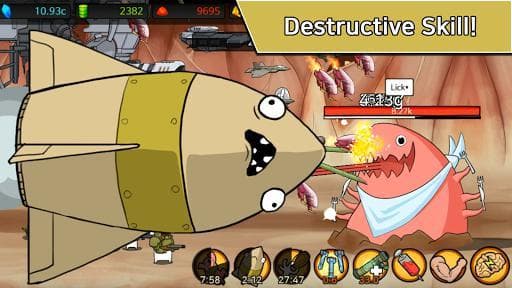 Missile Dude RPG: Tap Tap Missile screenshot 5