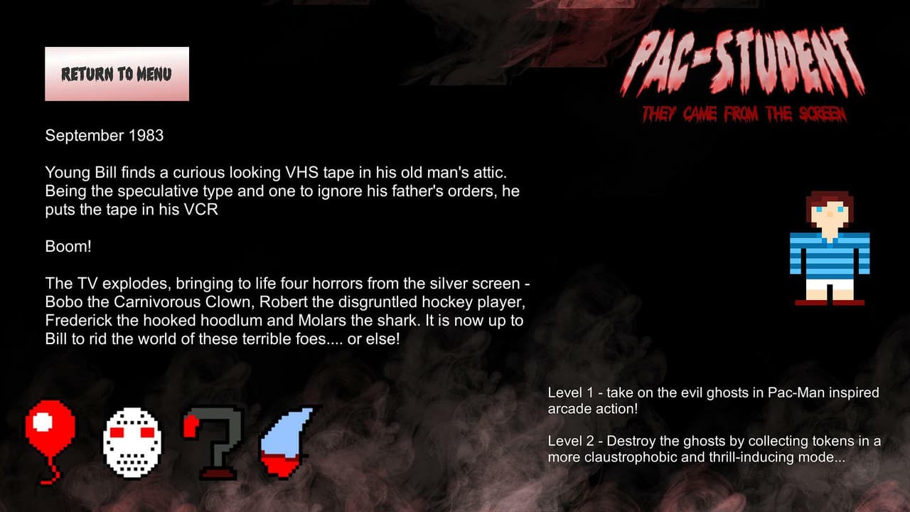 Pac-Student: They Came From the Screen screenshot 4