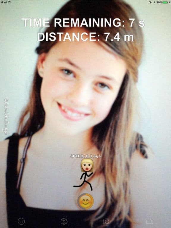 FaceChallenge: A Camera Filter Game screenshot 2
