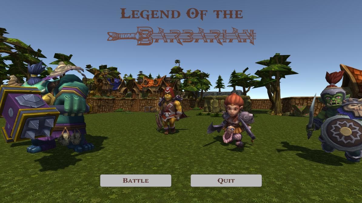 Legend of the barbarian