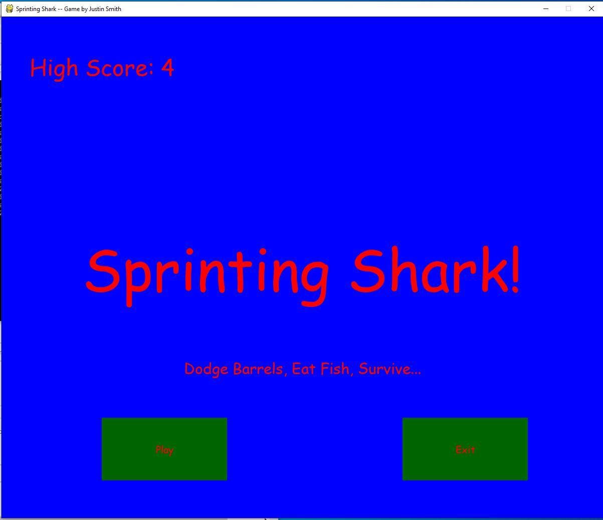 Sprinting Shark