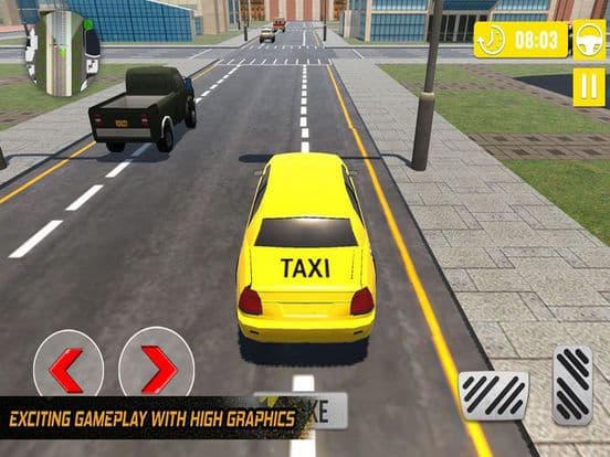 Pro TAXI Driver: New City screenshot 2