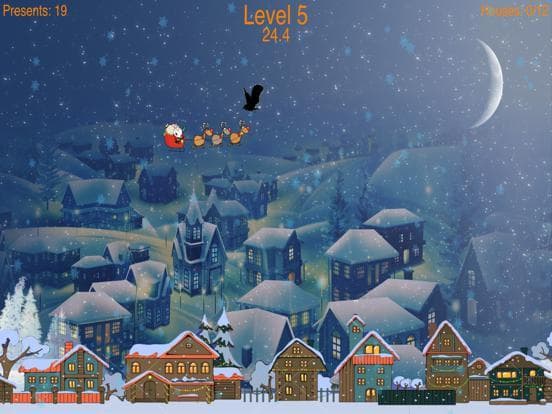 Santa Present Drop - Endless Side Scroller screenshot 4