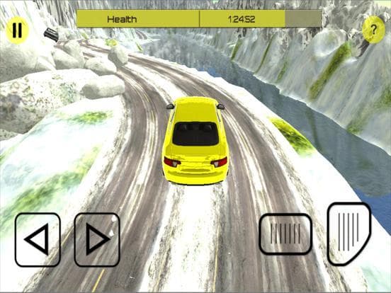 Taxi Driving Simulator 3D: Snow Hill Mountain & Free Mobile Game 2016 screenshot 5