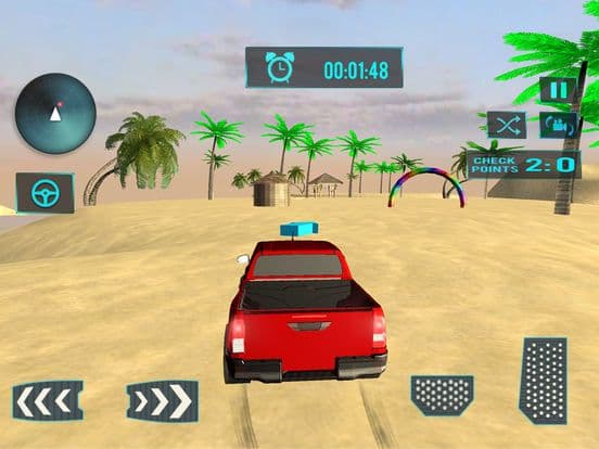 Beach Truck Water Surfing – 3D Fun Driving Sim screenshot 2