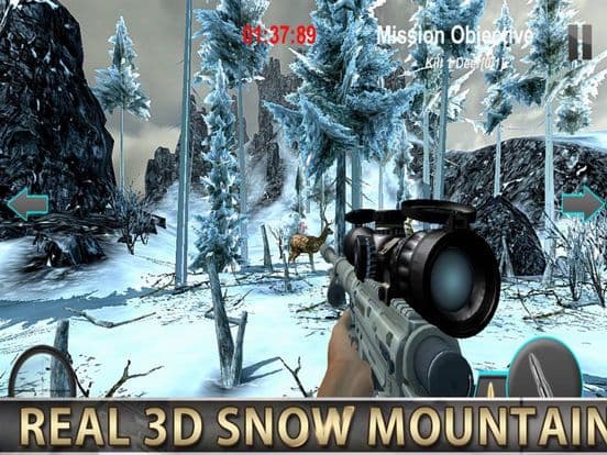 Forest Winter Hunting Master screenshot 2