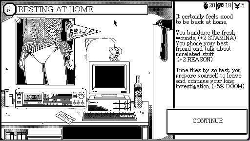 WORLD OF HORROR (itch) screenshot 4