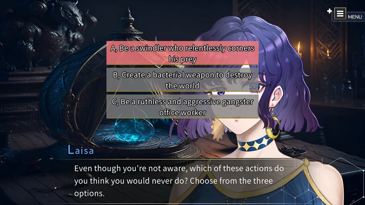 ANGEL WHISPER - The Suspense Visual Novel Left Behind by a Game Creator.