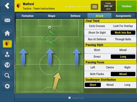 Football Manager Mobile 2018 screenshot 3